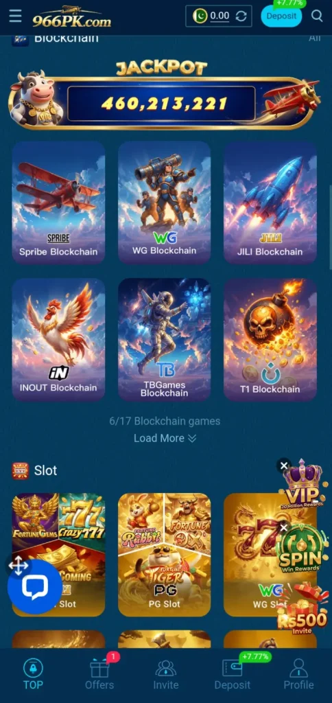 966 pk game Dashboard 